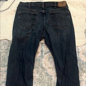 Signature Men's Relaxed Fit Jeans in Deep Blue